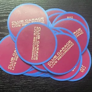 CLUB GARAGE Aufkleber